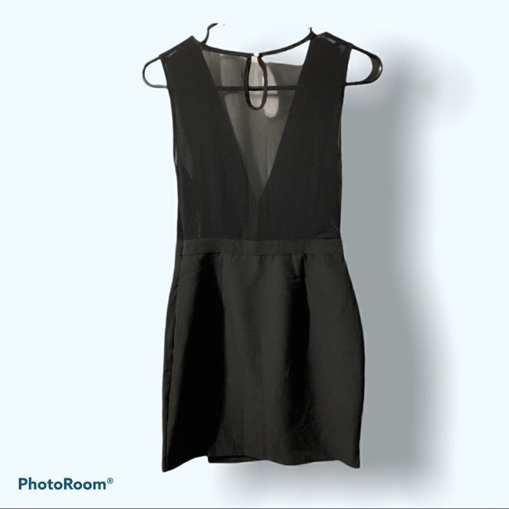Zara Mock Wrap Dress 